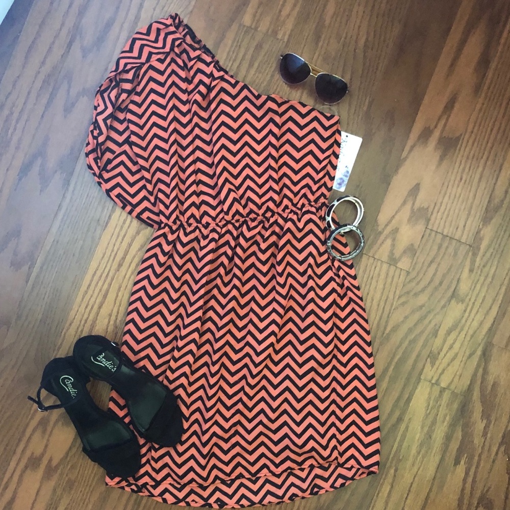 New with tags. One shoulder dress